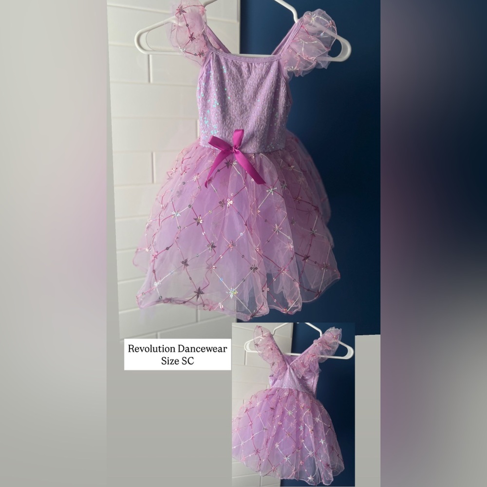 Revolution Dancewear Sparkling Pink Kids Costume
